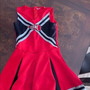 Red and Black Cheerleader Dress
